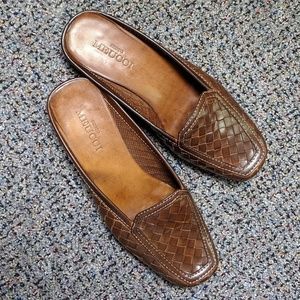 Sesto Meucci Brown Leather Mules